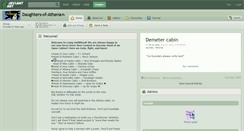 Desktop Screenshot of daughters-of-athena.deviantart.com