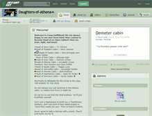 Tablet Screenshot of daughters-of-athena.deviantart.com