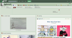 Desktop Screenshot of bugsbunny85.deviantart.com