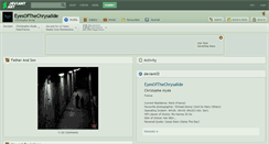 Desktop Screenshot of eyesofthechrysalide.deviantart.com