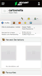 Mobile Screenshot of cartoonella.deviantart.com