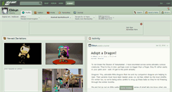 Desktop Screenshot of elkkun.deviantart.com