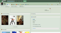 Desktop Screenshot of kzah.deviantart.com