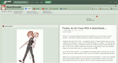 Desktop Screenshot of nanamisonezaki.deviantart.com