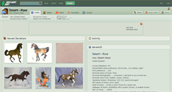 Desktop Screenshot of desert---rose.deviantart.com