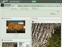 Tablet Screenshot of jimloomis.deviantart.com
