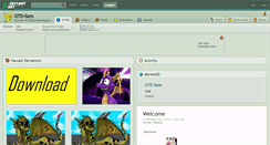 Desktop Screenshot of gtd-fans.deviantart.com