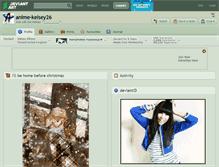 Tablet Screenshot of anime-kelsey26.deviantart.com