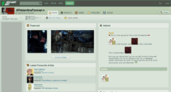 Desktop Screenshot of jillvalentineforever.deviantart.com