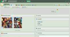 Desktop Screenshot of hushimaru.deviantart.com
