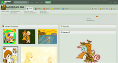 Desktop Screenshot of lazloxedward-club.deviantart.com