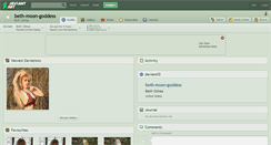 Desktop Screenshot of beth-moon-goddess.deviantart.com