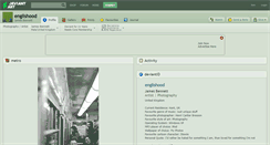 Desktop Screenshot of englishood.deviantart.com