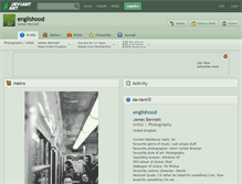 Tablet Screenshot of englishood.deviantart.com