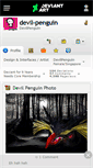 Mobile Screenshot of devil-penguin.deviantart.com