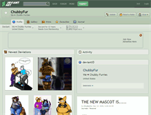 Tablet Screenshot of chubbyfur.deviantart.com