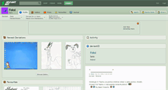 Desktop Screenshot of foksi.deviantart.com