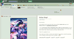 Desktop Screenshot of nayuki-chan.deviantart.com