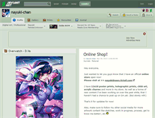 Tablet Screenshot of nayuki-chan.deviantart.com
