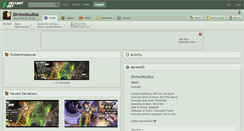Desktop Screenshot of divinostudios.deviantart.com