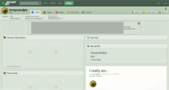 Desktop Screenshot of imrepulsedplz.deviantart.com