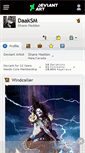 Mobile Screenshot of daaksm.deviantart.com
