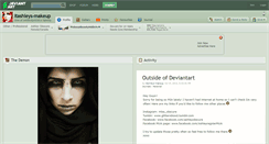 Desktop Screenshot of itashleys-makeup.deviantart.com
