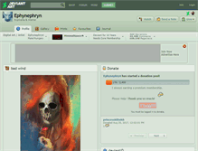 Tablet Screenshot of ephynephryn.deviantart.com