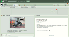 Desktop Screenshot of lesavy.deviantart.com