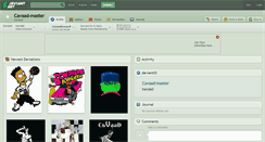 Desktop Screenshot of cavaad-master.deviantart.com