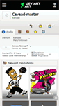 Mobile Screenshot of cavaad-master.deviantart.com