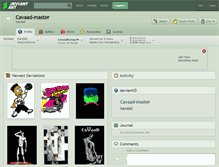 Tablet Screenshot of cavaad-master.deviantart.com