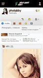 Mobile Screenshot of photabby.deviantart.com