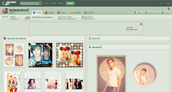 Desktop Screenshot of mydesireforat.deviantart.com