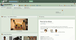Desktop Screenshot of mscupcake91.deviantart.com