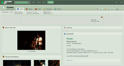 Desktop Screenshot of kisabel.deviantart.com