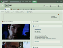 Tablet Screenshot of hugoagogo.deviantart.com