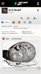 Mobile Screenshot of evil-dwarf.deviantart.com