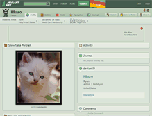 Tablet Screenshot of hikuro.deviantart.com