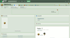 Desktop Screenshot of happybounce.deviantart.com