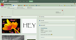 Desktop Screenshot of exoticvirtue.deviantart.com