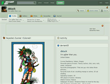 Tablet Screenshot of dstuck.deviantart.com