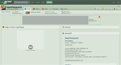 Desktop Screenshot of majinplatypus26.deviantart.com