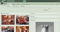 Desktop Screenshot of kuro-kir.deviantart.com