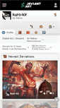 Mobile Screenshot of kuro-kir.deviantart.com