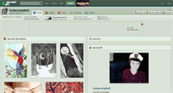 Desktop Screenshot of louisecampbell.deviantart.com