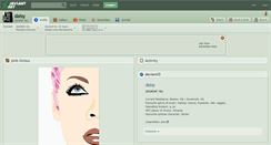 Desktop Screenshot of daisy.deviantart.com