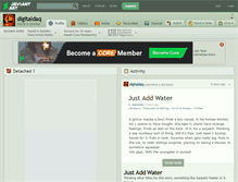 Tablet Screenshot of digitaldaq.deviantart.com