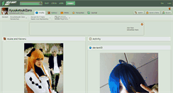 Desktop Screenshot of kyuuketsukizero.deviantart.com