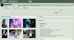 Desktop Screenshot of jinglesthemg.deviantart.com